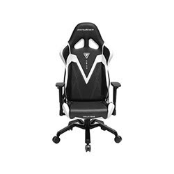 DXRacer Valkyrie V03-NW - Noir/Blanc/Simili Cuir/3D