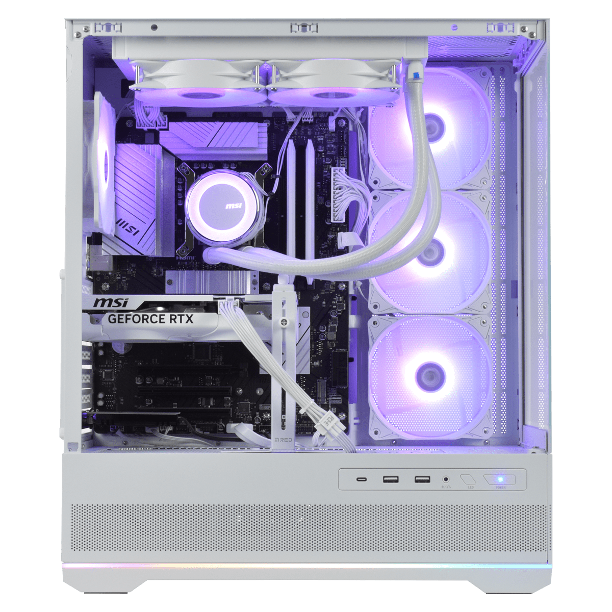 Cybertek WHITE BIRD - Powered by MSI (PCG-10602756) - Achat / Vente PC Fixe sur Cybertek.fr - 1