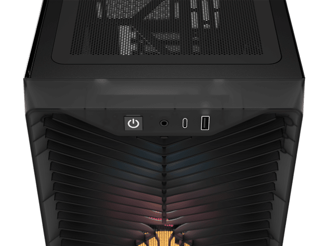 Corsair 3200D RS ARGB Smoke Noir + HX1000i SHIFT Noir Noir - Boîtier PC - 3