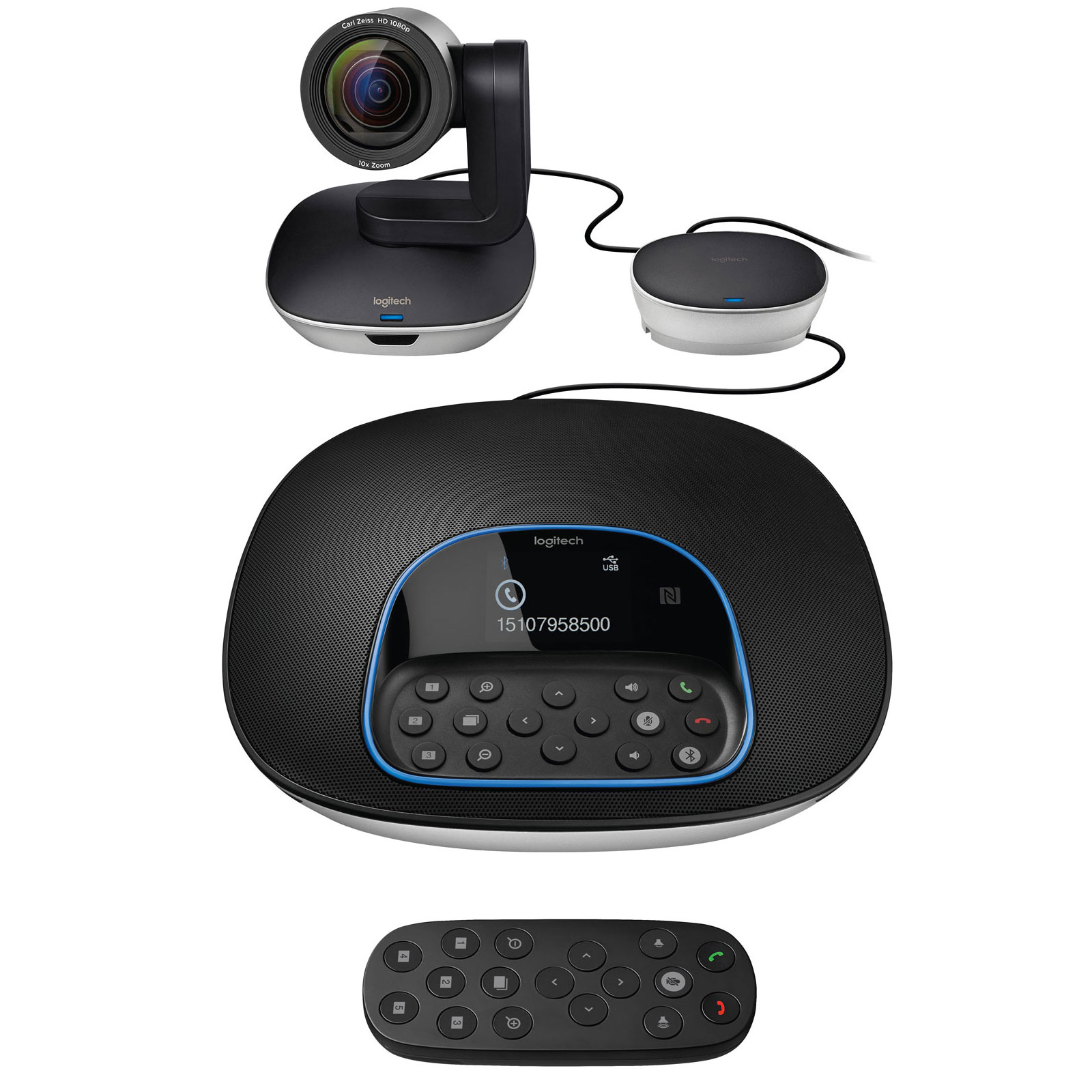 Logitech  GROUP kit video conférence (960-001057) - Achat / Vente Vidéoconférence sur Cybertek.fr - 0