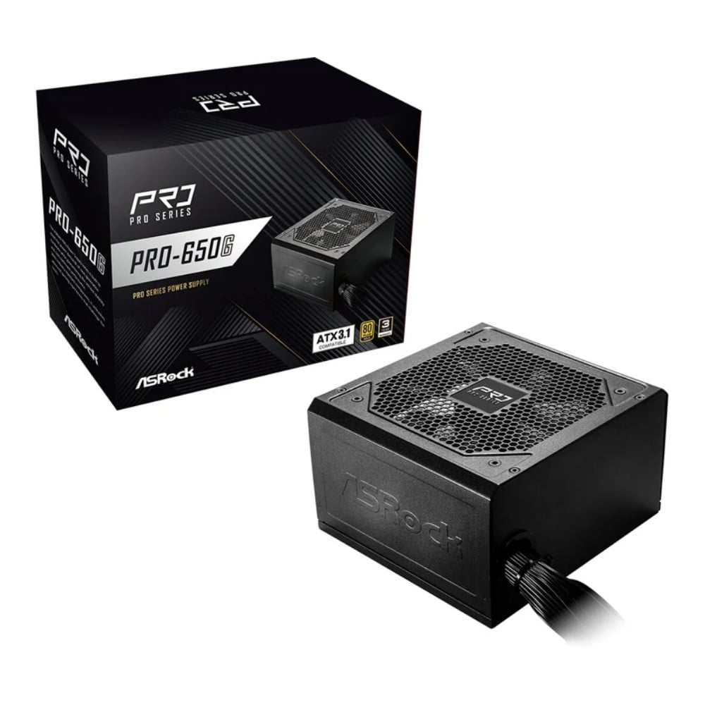 ASRock 80+ Gold (650W) - Alimentation ASRock - Cybertek.fr - 0