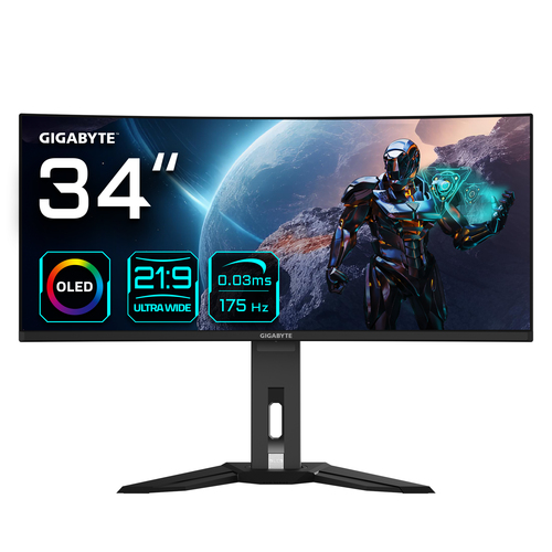 Gigabyte 34 pouces  MO34WQC - Ecran PC Gigabyte - Cybertek.fr - 0