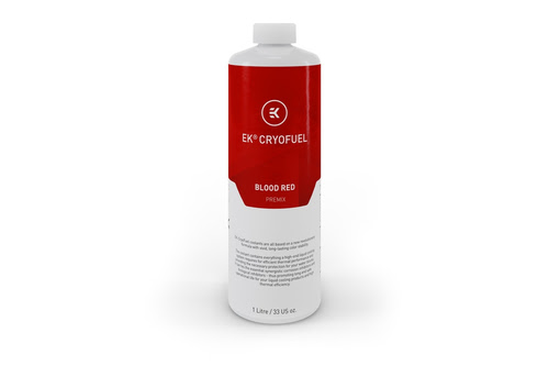 EK Water Blocks Liquide EK-CryoFuel Premix Blood Red - 1000ml - Watercooling - 0