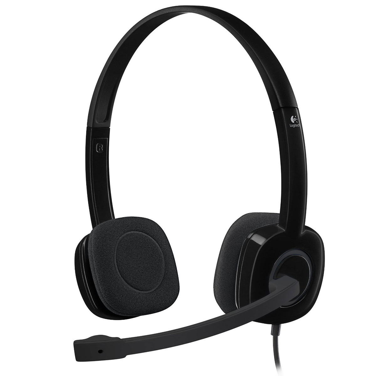 Logitech H151 Stereo Stereo Noir - Micro-casque - Cybertek.fr - 0