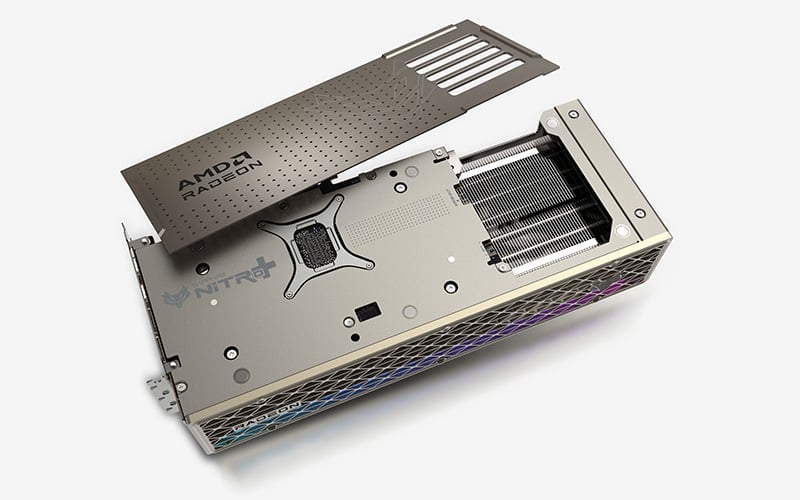 Sapphire RX 9070 XT GAMING OC 16GB + MPG A1000GS PCIE5 Noir - Carte graphique - 4