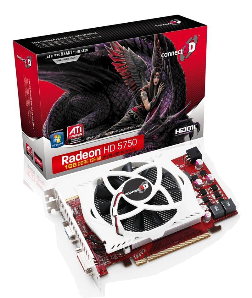 Connect 3D Radeon HD 5750  - Carte graphique Connect 3D - 0