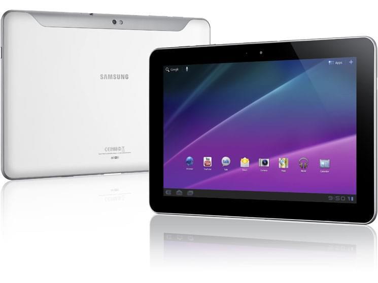 Samsung Galaxy Tab P7501 Blanc 3G - Tablette tactile Samsung - 0