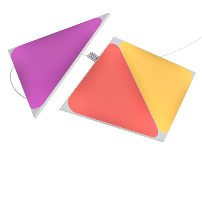 Nanoleaf Shapes Triangles Pack Expansion - 3 pièces (NL47-0001TW-3PK) - Achat / Vente Objet connecté / Domotique sur Cybertek.fr - 0