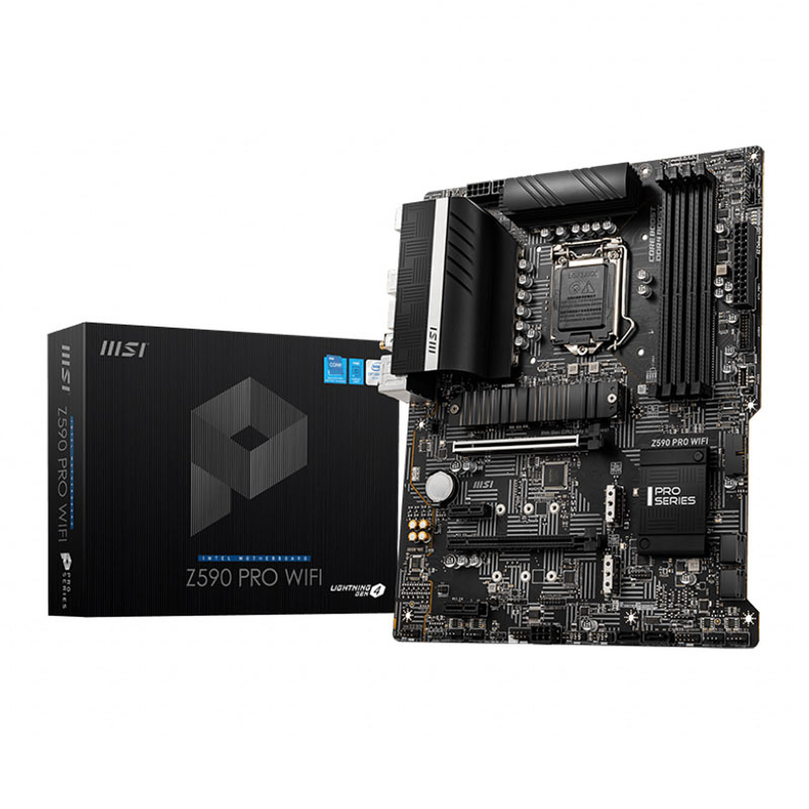 MSI Z590 PRO WIFI ATX  - Carte mère MSI - Cybertek.fr - 0