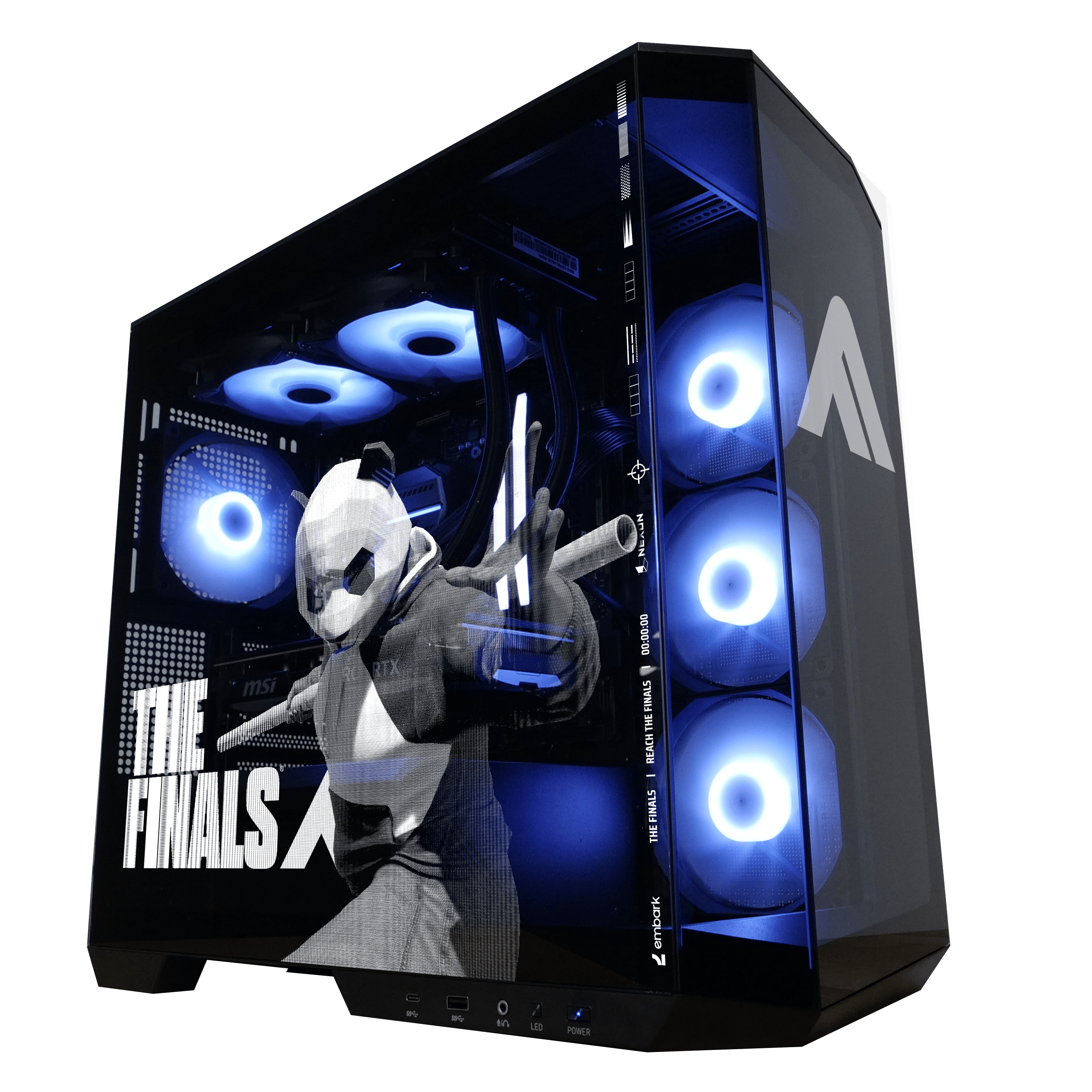 Cybertek THE FINALS Panda - R5 7500F/32Go/1To/4070S(0524) - Achat / Vente PC Fixe sur Cybertek.fr - 0