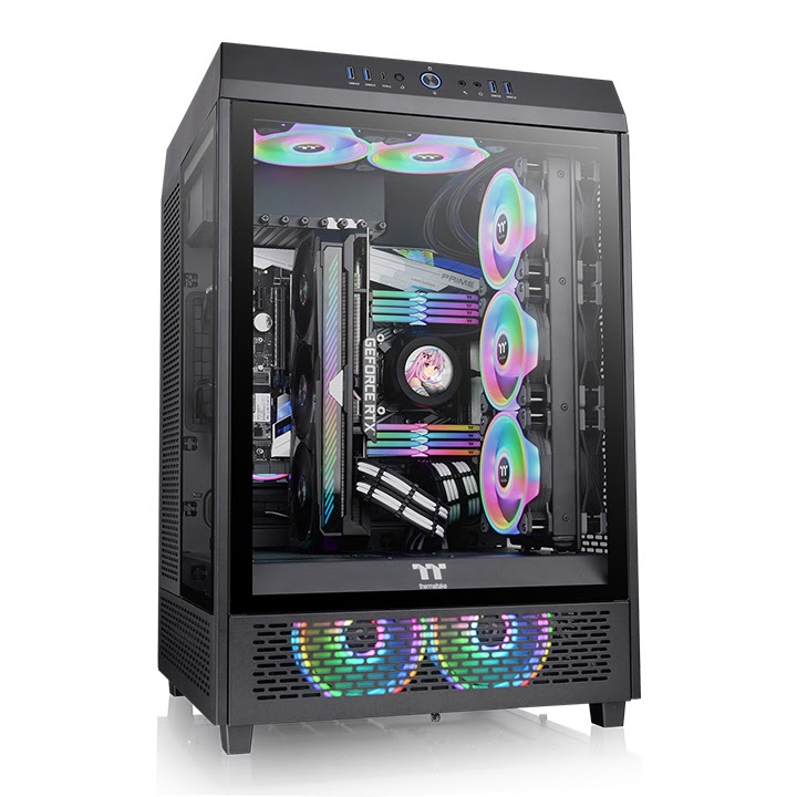 Thermaltake Boîtier PC View 31 TG - Moyen Tour - Fenêtre en verre