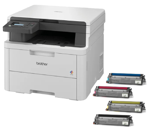Imprimante multifonction Brother DCP-L3520CDWE Laser + Cartouche TN248 CMYK - 0