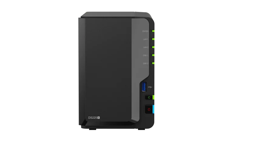 Synology DS225+ - 2 Baies avec 2 disques de 4To RED Plus - Serveur NAS - 5