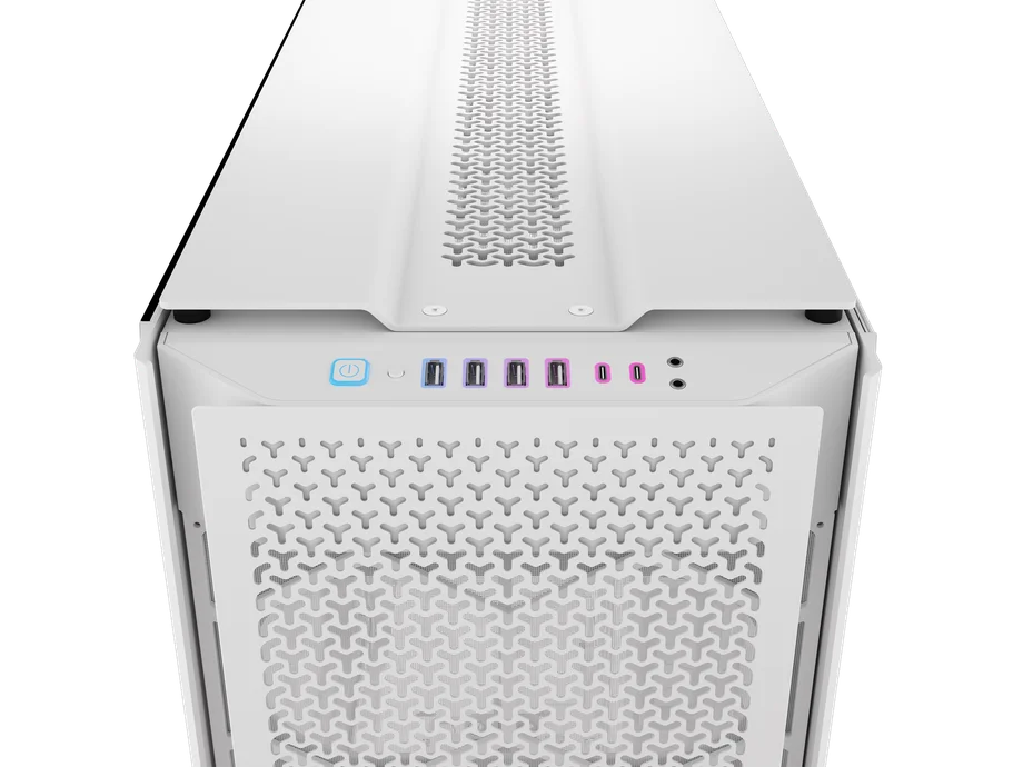 Corsair iCUE LINK 9000D RGB AIRFLOW -GT/SsAlim/ATX -Blanc Blanc - Boîtier PC - 3