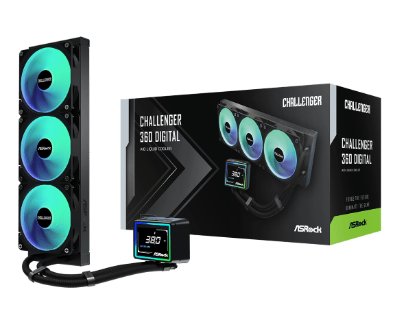 ASRock Challenger 360 DIGITAL - 360mm - Noir - Watercooling - 1
