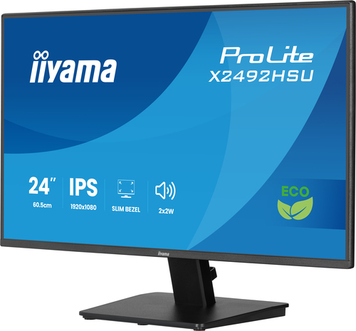 Iiyama 24 pouces  X2492HSU-B1 - Ecran PC Iiyama - Cybertek.fr - 1