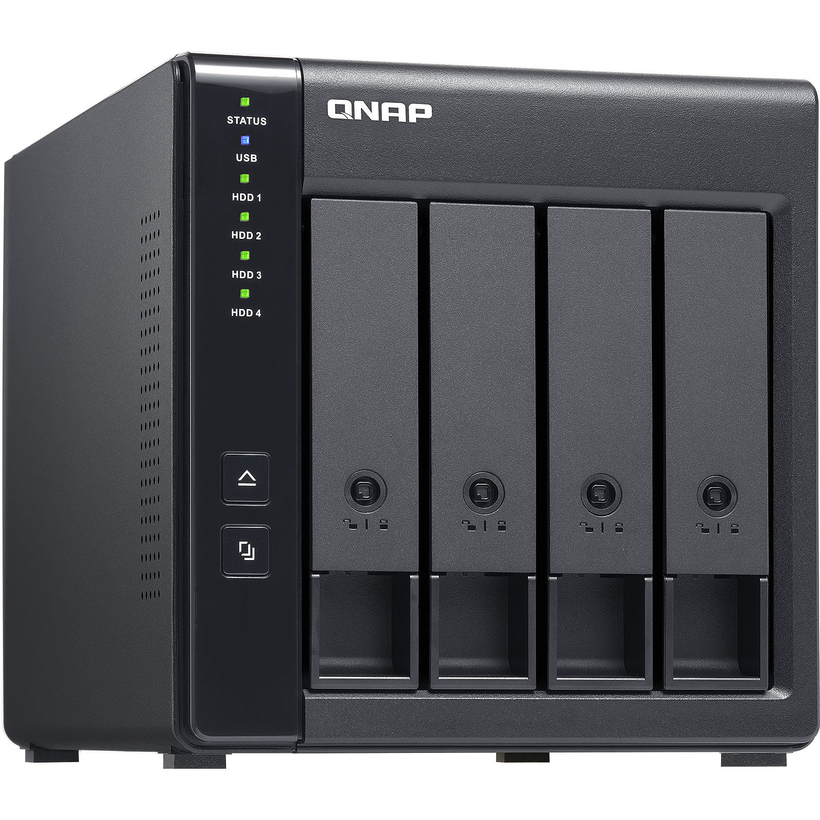 Qnap - 4 Baies - Unité d'expansion - Boîtier externe - Cybertek.fr - 4