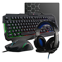 The G-LAB Gaming Combo ARGON-E - Casque/Clavier/Souris/Tapis