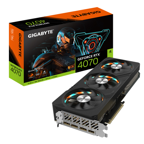 image produit Gigabyte GeForce RTX 4070 WINDFORCE OC V2 12G Cybertek