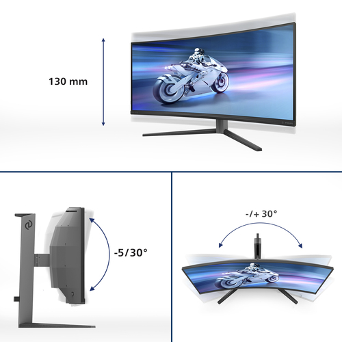 Philips 34 pouces  34M2C6500/00 - Ecran PC Philips - Cybertek.fr - 9