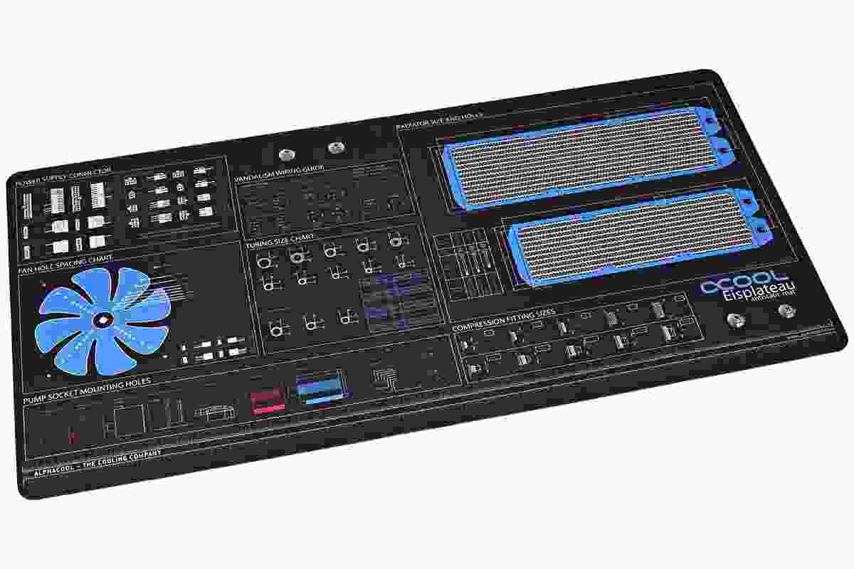 Alphacool Eisplateau tapis de watercooling custom - 120x60cm - Tapis de souris - 0