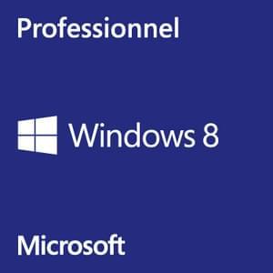 Microsoft Windows 8 Professionnel 64B COEM - Logiciel système exploitation - 0