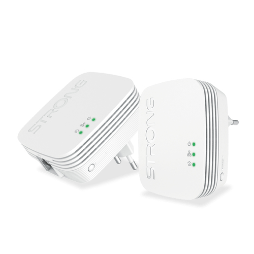 Strong POWERL600MINIDUO (600Mbps) - Pack de 2 - Adaptateur CPL - 1