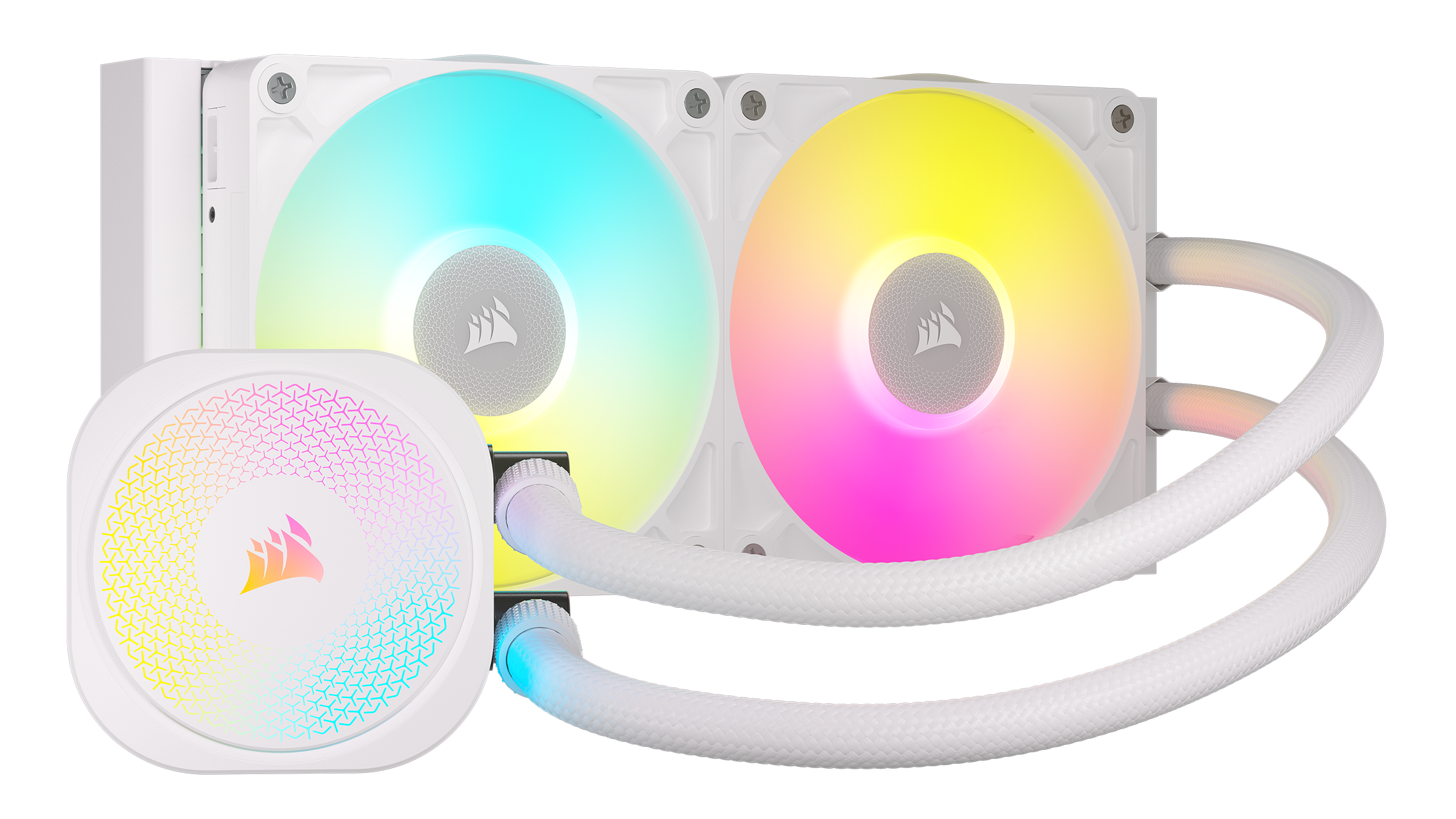 Corsair iCUE LINK TITAN - 240 RX LCD AIO/240mm - Blanc# - Watercooling - 0