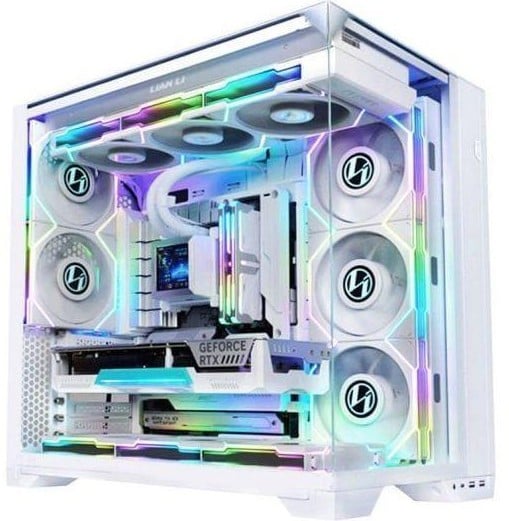 Lian-Li O11 VISION-M blanc Blanc - Boîtier PC Lian-Li - 0