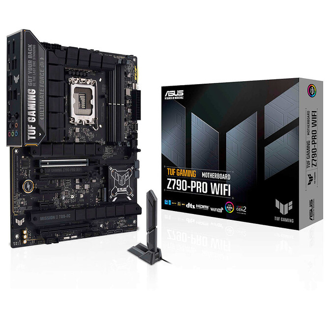 Asus TUF GAMING Z790-PRO WIFI ATX  - Carte mère Asus - Cybertek.fr - 0