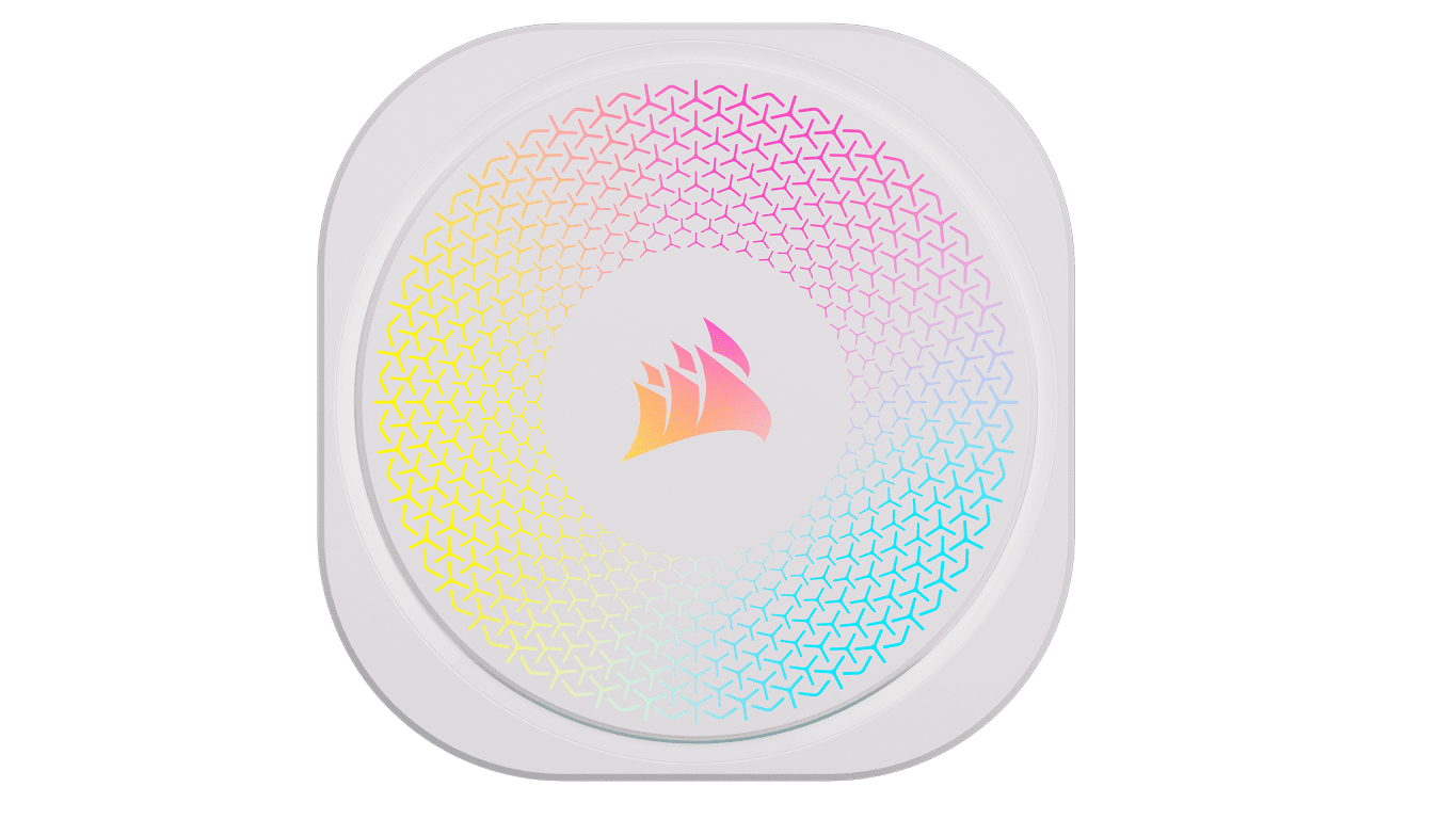 Corsair iCUE LINK TITAN - 360 RX RGB AIO/360mm - Blanc - Watercooling - 9