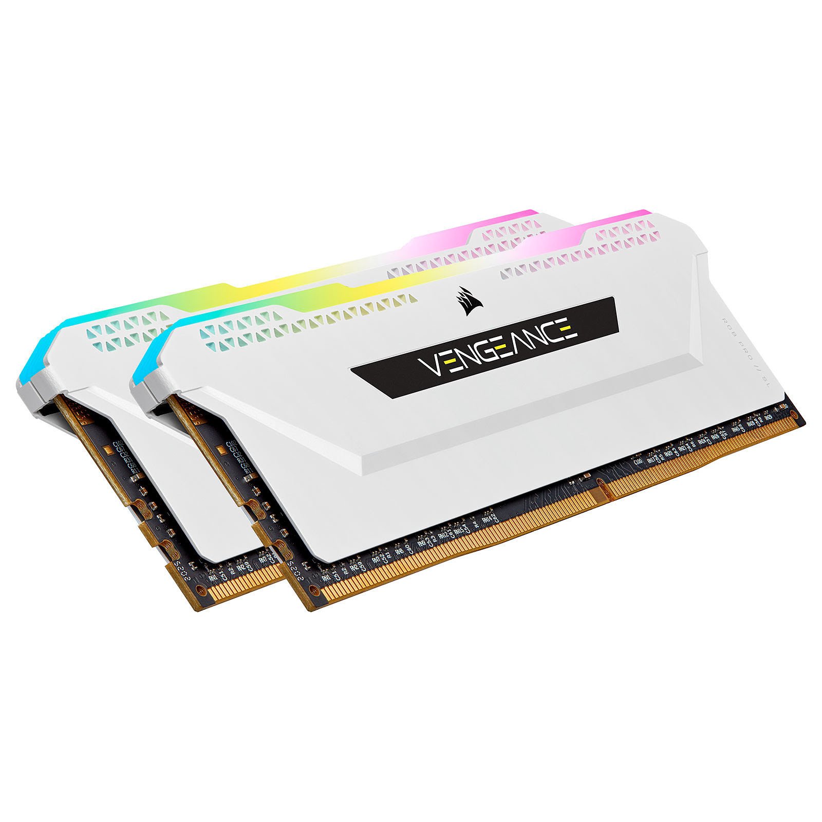 Corsair Vengeance RGB Pro SL 16Go (2x8Go) DDR4 3600MHz - Mémoire PC Corsair sur Cybertek.fr - 2