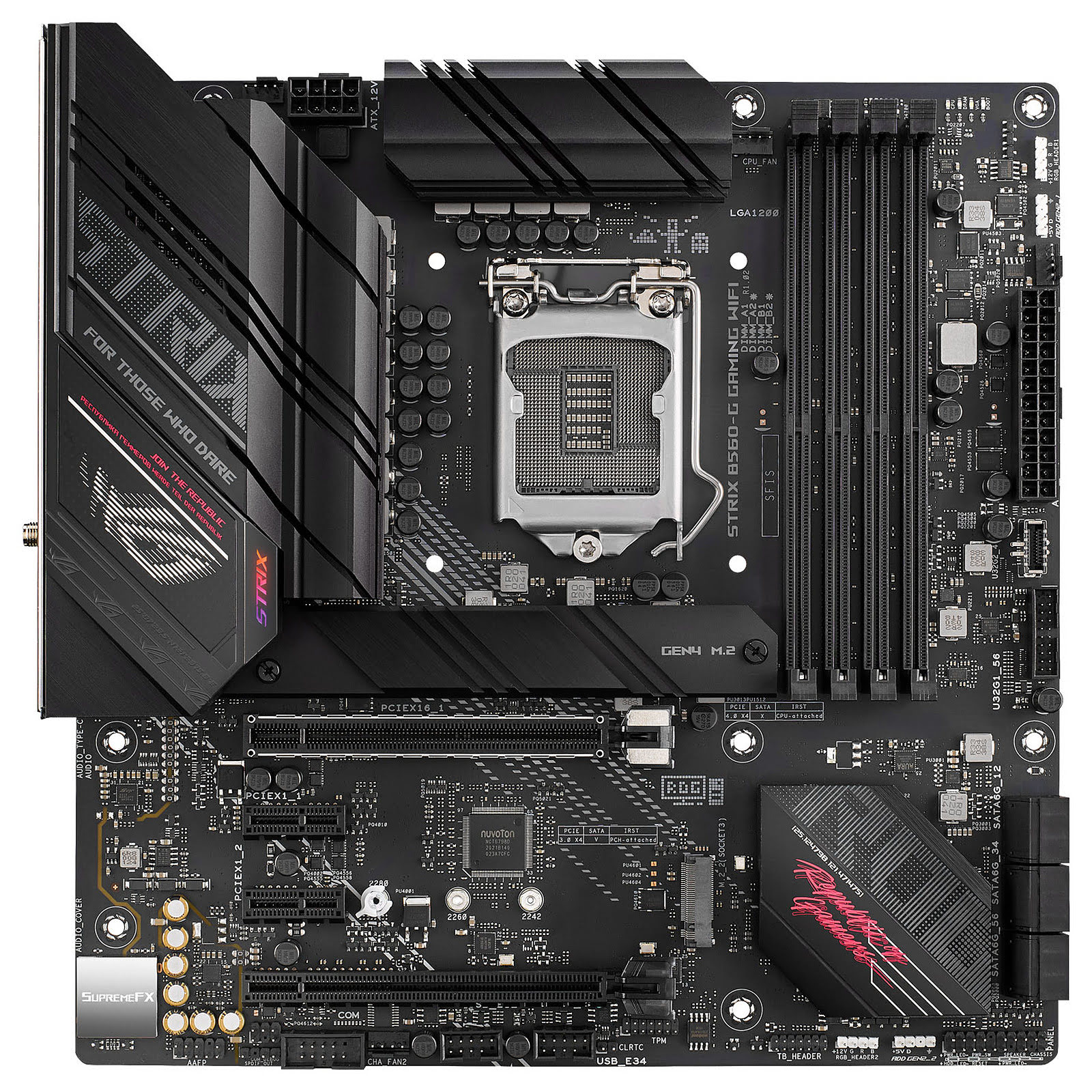 Asus ROG STRIX B560-G GAMING WIFI Micro-ATX  - Carte mère Asus - 3