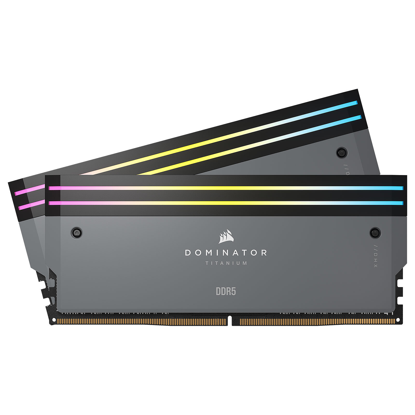 Corsair Dominator Titanium RGB 32Go (2x16Go) DDR5 6000MHz - Mémoire PC Corsair sur Cybertek.fr - 0