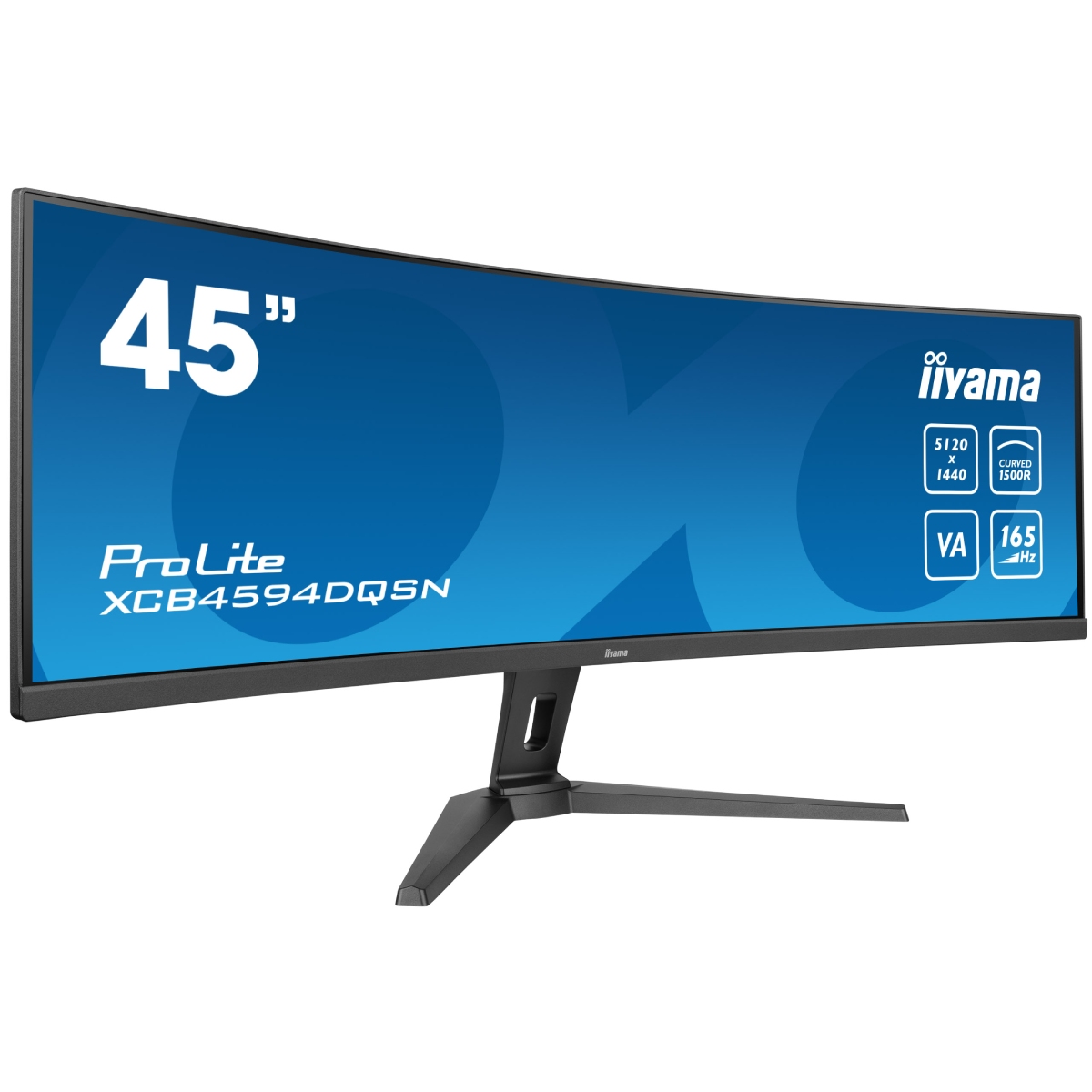 Iiyama 45 pouces  XCB4594DQSN-B1 - Ecran PC Iiyama - Cybertek.fr - 1