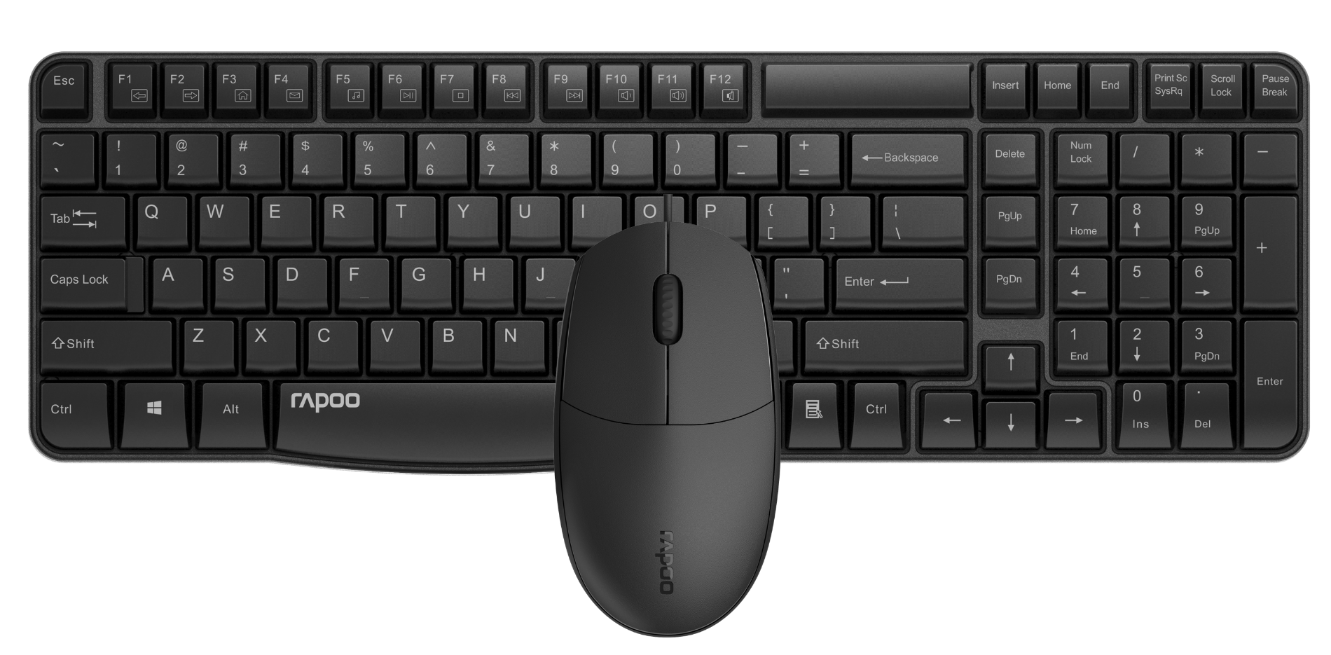 Rapoo Pack Clavier/Souris MAGASIN EN LIGNE Cybertek
