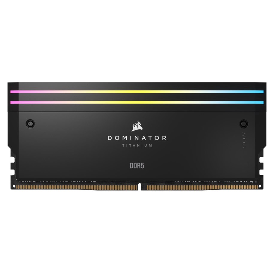 Corsair Dominator Titanium RGB 32Go (2x16Go) DDR5 6600MHz - Mémoire PC Corsair sur Cybertek.fr - 1