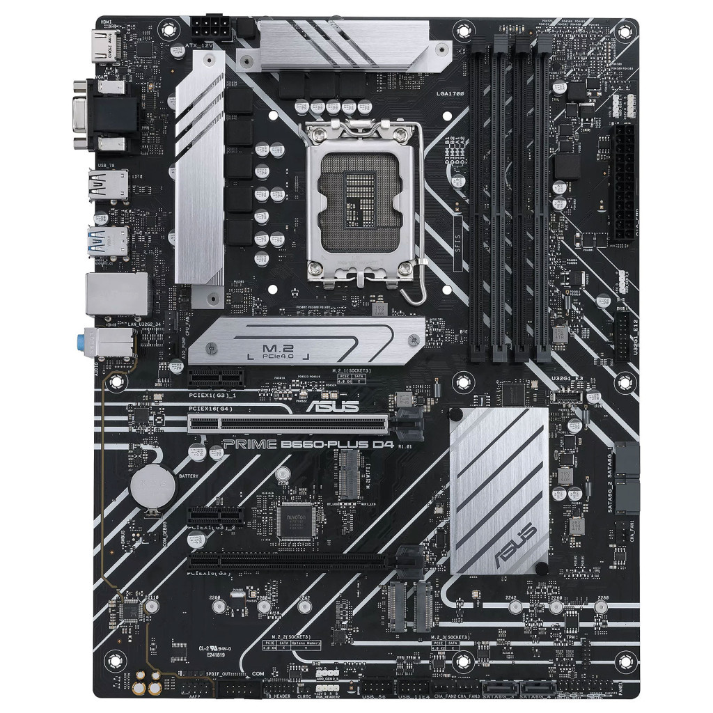 Asus PRIME B660-PLUS D4 SI OEM ATX  - Carte mère Asus - 1