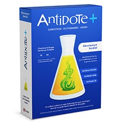 Druide Antidote+ Familial - Abonnement 1 an - Boîte