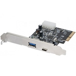 image produit  PCI-E 3.0 - 1 port USB 3.1 A + 1 port USB 3.1 C Cybertek