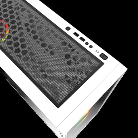 M.RED ARGB Blanc - Boîtier PC M.RED - Cybertek.fr - 3