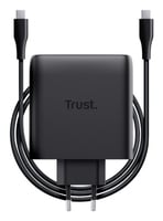 Trust Maxo chargeur 100W 2 ports + Câble USB-C - 2m - Noir (25527) - Achat / Vente Chargeur sur Cybertek.fr - 4