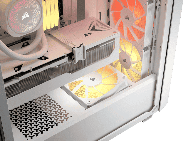 Corsair 3200D RS ARGB White Blanc - Boîtier PC Corsair - 9