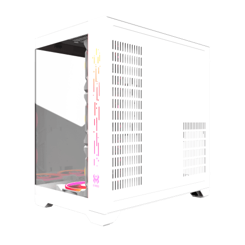 M.RED Crystal Sea Blanc  Blanc - Boîtier PC M.RED - Cybertek.fr - 2