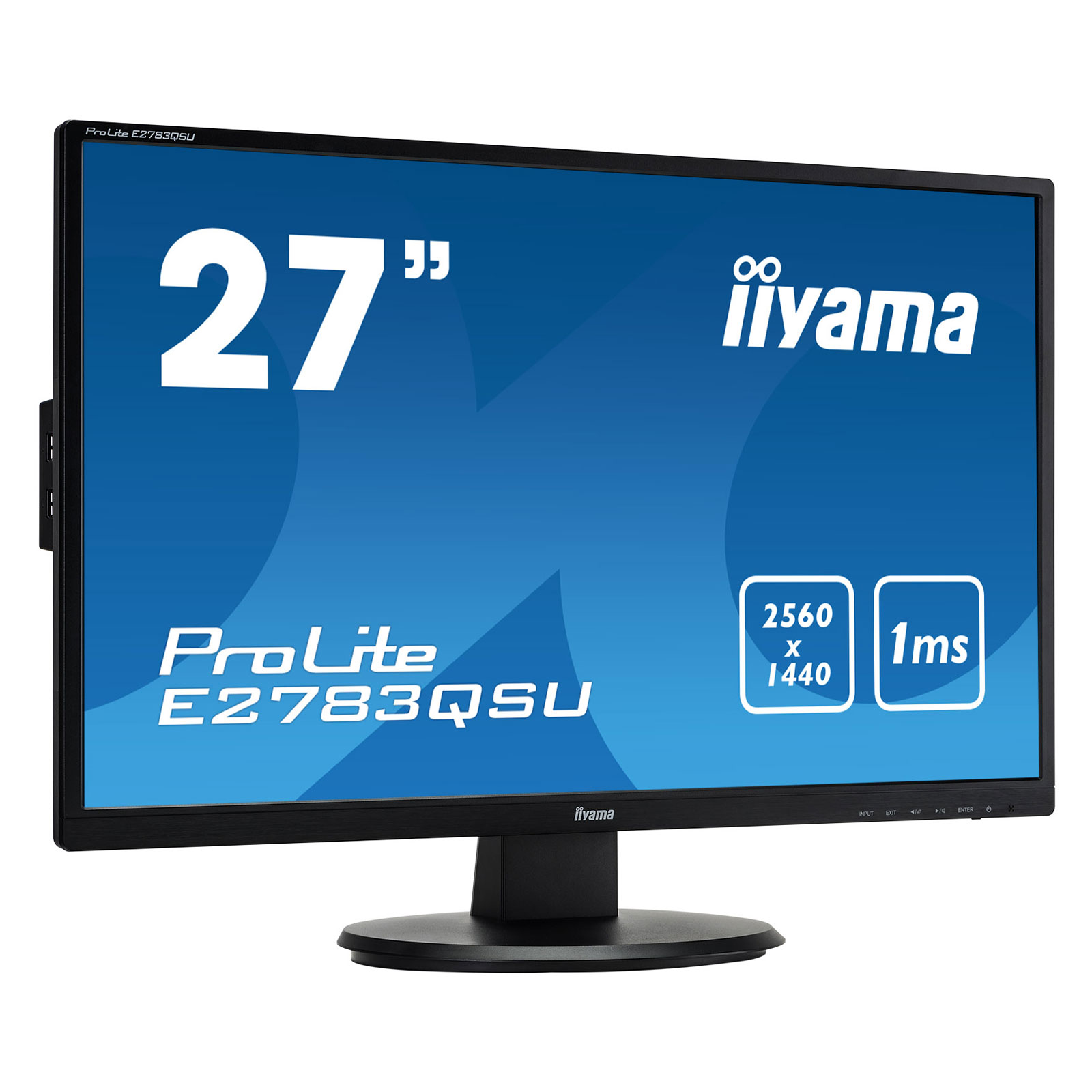 Iiyama 27 pouces  E2783QSU-B1 -- - Ecran PC Iiyama - Cybertek.fr - 4