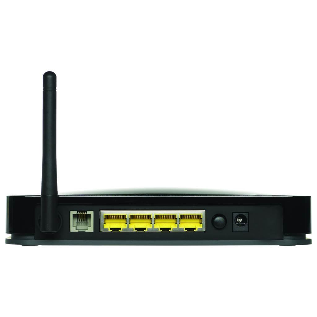 Netgear DGN1000 - Switch 4 ports/Modem intégré/WiFi N 150 - Routeur - 0