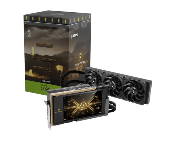 MSI GeForce RTX 5090 32G LIGHTNING Z  - Carte graphique MSI - 0