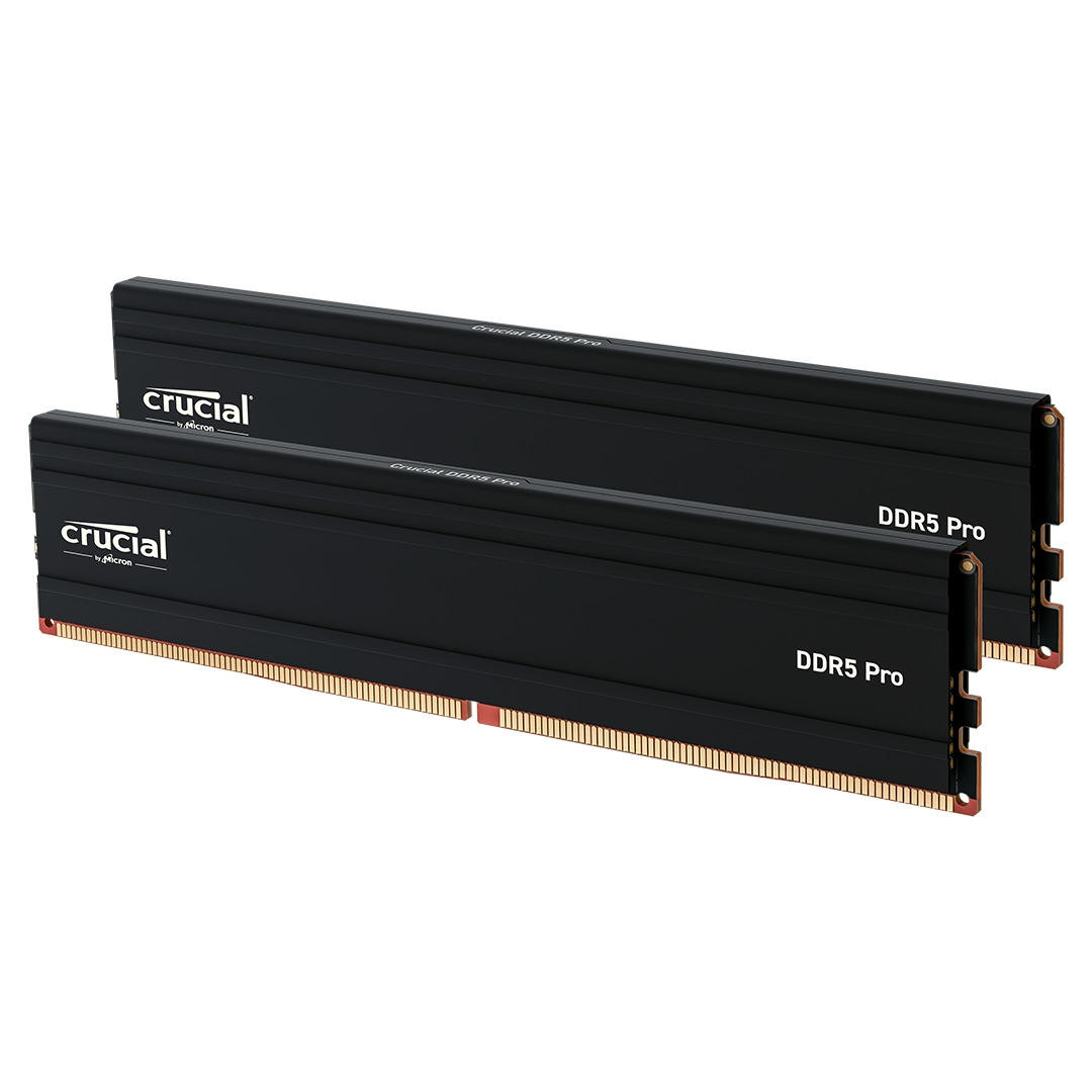 Crucial Pro 128Go (2x64Go) DDR5 5600MHz - Mémoire PC Crucial sur Cybertek.fr - 1