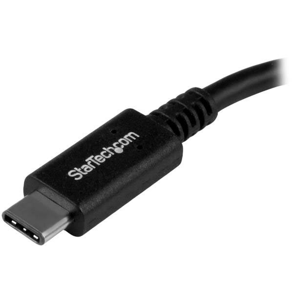 Adapt. USB3.0 type C vers Type A 0.2m - USB31CAADP - Connectique PC - 2