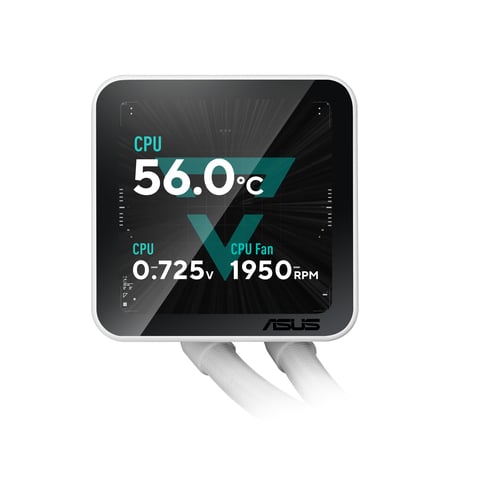 Asus Prime LC II 360 ARGB LCD - 360mm - Blanc - Watercooling Asus - 4